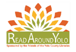 Read Around Yolo book club bags. Sponsored by the Friends of the Yolo County Libraries.
