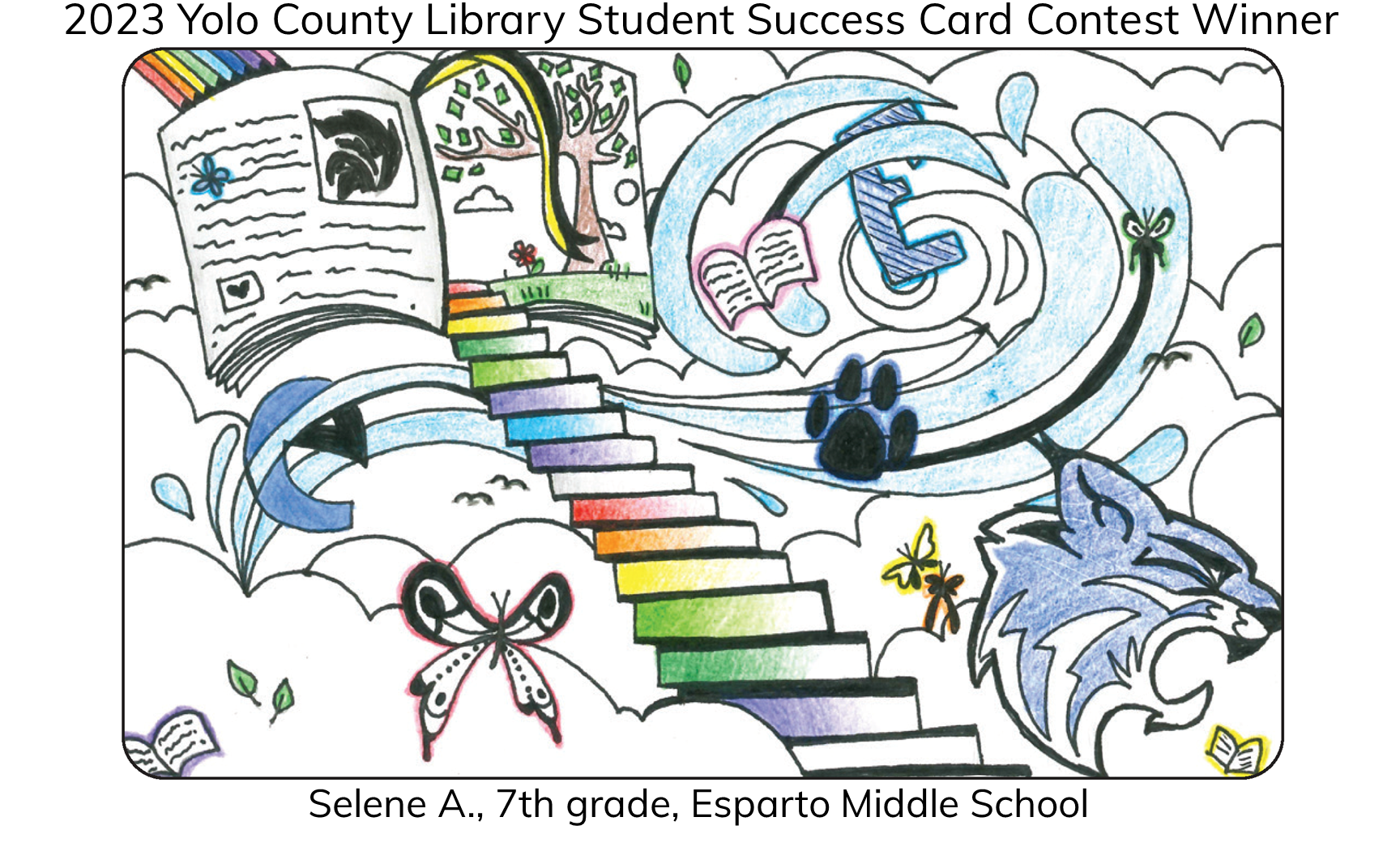 Yolo County Library Library Card Design Contest Yolo County Library