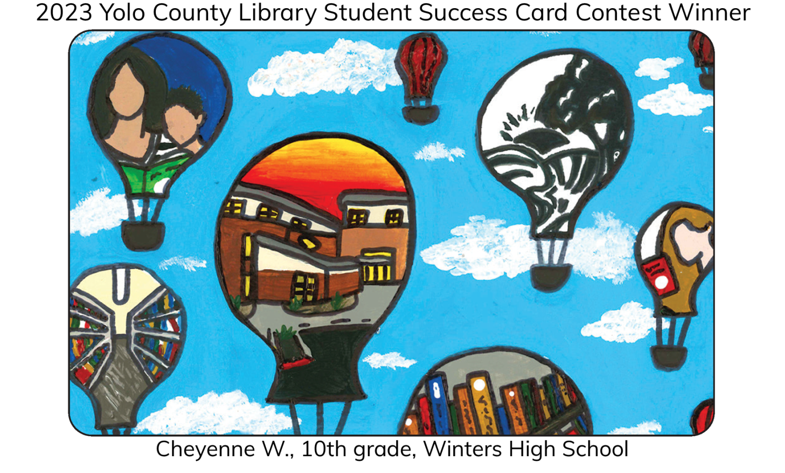 Yolo County Library Library Card Design Contest Yolo County Library