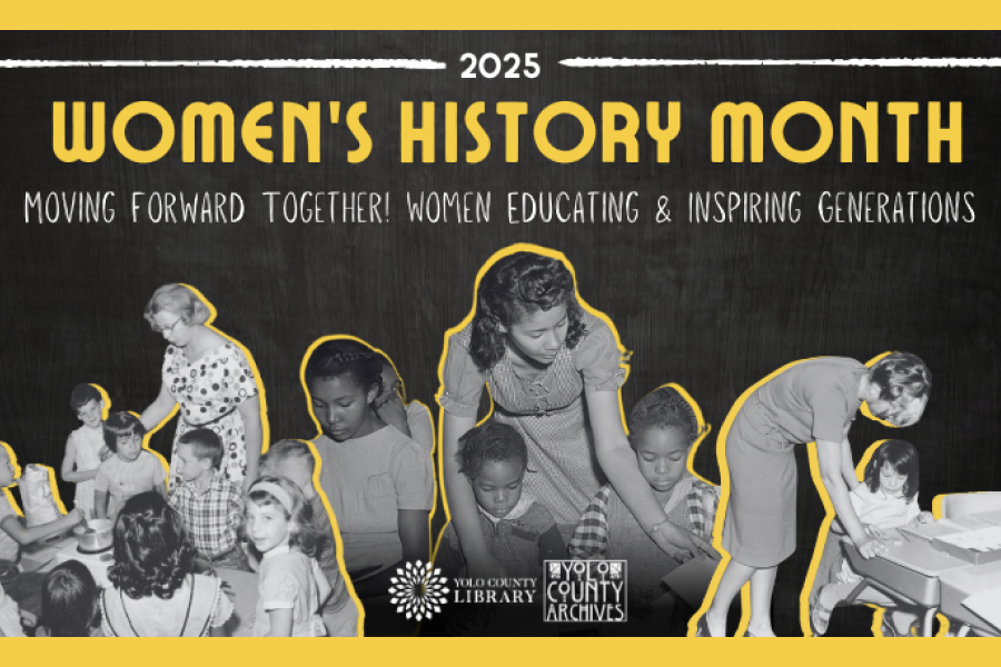 Women's History Month - Moving Forward together! Women Educating and Inspiring generations