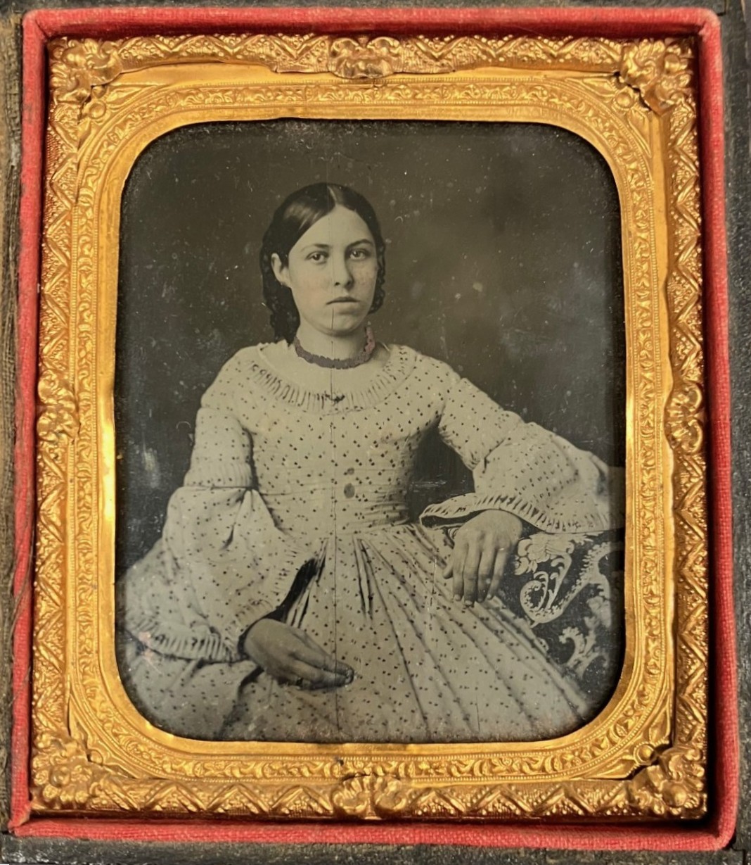 Ambrotype of unknown woman